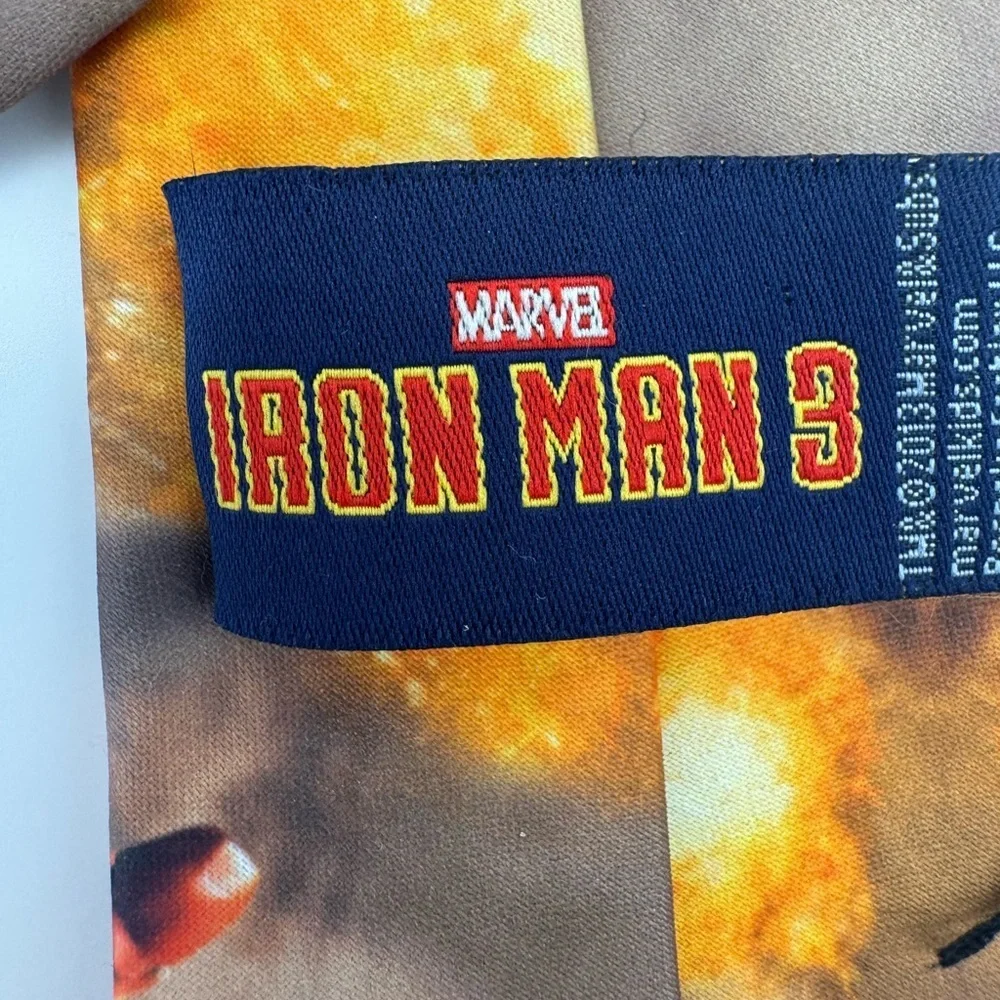 Marvel Ironman Boys Formal Neck tie adjustable slip on cartoon movie avengers